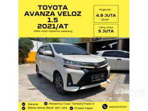 Jual bekas 2021 Toyota Avanza 1.5 Veloz MPV..PROMOO FLASH SALE TDP 5JUTAAN..SECOND BERKUALITAS..TERJAMIN SIAP KIRIM LUAR DAN DALAM KOTA,lokasi di Banten