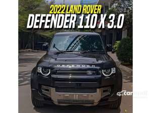 Jual bekas 2022 Land Rover Defender 3.0 110 P400 X SUV Black on Brown Hitam,lokasi di DKI Jakarta