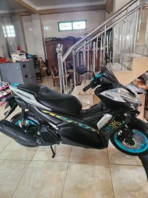 Jual bekas Aerox all new 2024 gbm bisa tunai atau kredit,lokasi di Depok