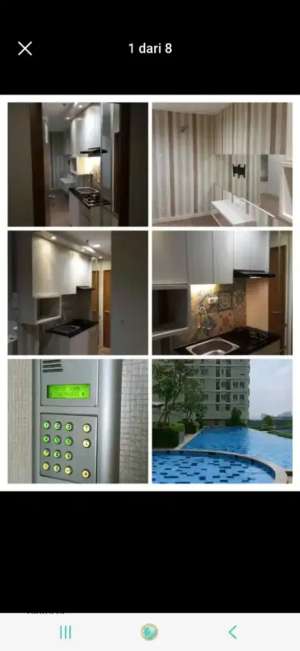 Apartemen Cinere Bellevue CibelType Studio FULL FURNISH lokasi di Cilandak, tersedia melalui melalui situs Olx