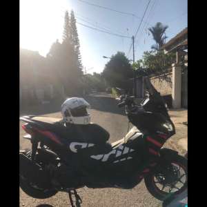Jual bekas Aprilia SRGT 200 Full Modif motor hobi Murah,lokasi di Bandung Kulon