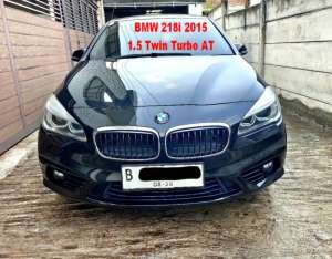 Jual bekas BMW 218 218i Hitam 2015 Sport Active Tourer AT Perfect Condition,lokasi di 