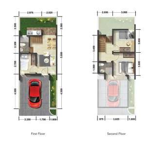 Bukit Golf Riverside - Cluster Lagoon Park Tipe Velaa lokasi di Gunung Putri, tersedia melalui melalui situs Olx