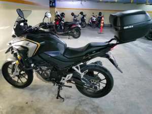 Jual bekas CB150X Spesial Edition Black siap touring full modif,lokasi di Cicendo