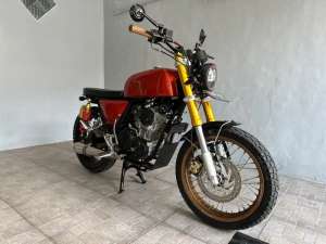 Jual bekas CUSTOM SCORPIO Z JAPSTYLE SCRAMBLER,lokasi di Wiyung