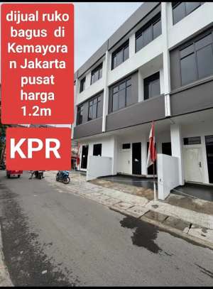 Dijual ruko bagus murah Deket perkantoran jakarta pusat lokasi di Kemayoran, tersedia melalui melalui situs Olx