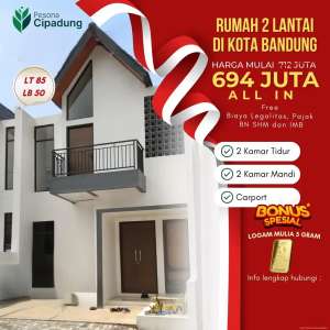 Dijual rumah 2 lantai di Cipadung Cibiru kota bandung dkt ah Nasution lokasi di Ujung Berung, tersedia melalui melalui situs Olx