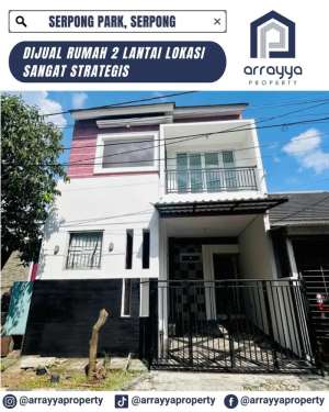 DIJUAL RUMAH 2 LANTAI MURAH DI CLUSTER SERPONG PARK lokasi di Bumi Serpong Damai, tersedia melalui melalui situs Olx