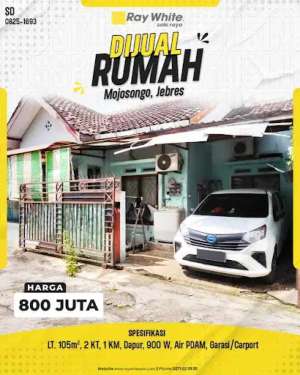 Dijual Rumah Strategis di Mojosongo, Jebres, Surakarta lokasi di Jebres, tersedia melalui melalui situs Olx