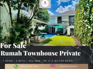 Dijual Rumah Townhouse Bagus Furnished SHM Duren Tiga, Jakarta Selatan lokasi di Pancoran, tersedia melalui melalui situs Olx