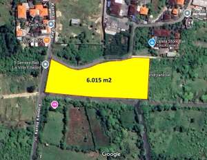 Dijual Tanah dekat Karma Kandara dan hanya 700 meter ke Pantai Melasti lokasi di Ungasan, tersedia melalui melalui situs Olx