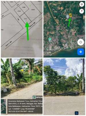 Dijual Tanah Kavling Siap Bangun Dekat Perumahan dan Pemukiman lokasi di Balikpapan Timur, tersedia melalui melalui situs Olx