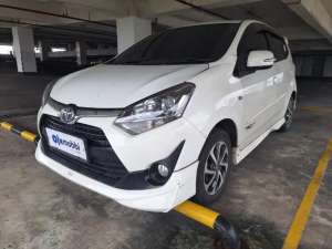 Jual bekas DP 5 Toyota Agya 1.2 G TRD Sportivo Bensin-MT 2018 TZGS,lokasi di 