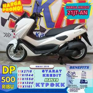 Jual bekas DP 500 dapatkan voucher angsrn 300 NMAX 2019 cash crest,lokasi di Pasar Minggu