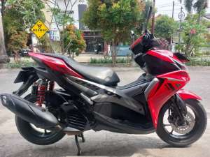 Jual bekas DP 500 Rb Aerox 155 Connected Merah 2021 CashKredit,lokasi di Karang Tengah