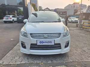 Jual bekas DP 5JT Suzuki Ertiga 1.4 GX Elegant Bensin-MT 2014 Putih CWKVB,lokasi di 