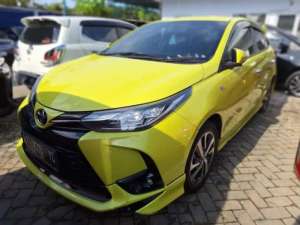 Jual bekas DP MURAH Toyota Yaris 1.5 S Bensin-MT 2020 KUNING,lokasi di 