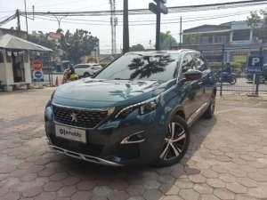 Jual bekas DP Rendah 18JT Peugeot 5008 1.6 Allure Plus Bensin-AT 2019 Hijau,lokasi di 