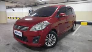 Jual bekas DP Rendah 6JT Suzuki Ertiga 1.4 GL Bensin-AT 2013 Merah,lokasi di 