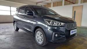Jual bekas DP Rendah 9JT Suzuki Ertiga 1.5 GL Bensin-MT 2022 Hitam,lokasi di 
