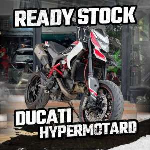 Jual bekas DUCATI HYPERMOTRAD 821 SP NIK 2013 MULUS RARE HEDON GASPOL HYPERSTRADA,lokasi di Gedong Tengen