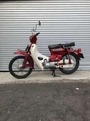Jual bekas Honda C70 merah 1978,lokasi di Makasar