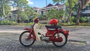 Jual bekas Honda C70 Restorasi Ori koleksi pribadi,lokasi di Gubeng