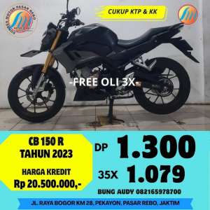 Jual bekas HONDA CB150R TAHUN 2023 SIAP PAKAI, BERGARANSI, GRATIS OLI,lokasi di Kemayoran