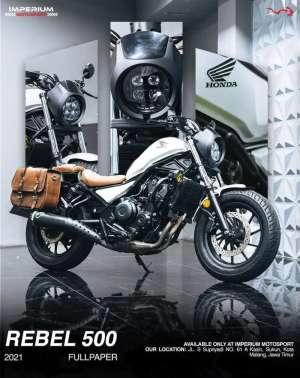 Jual bekas Honda Rebel ABS 500 tahun 2022,lokasi di Pulo Gadung