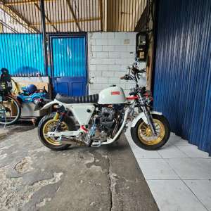 Jual bekas Honda Tiger Custom Monkey 400cc Psycho Engine,lokasi di Grogol Petamburan