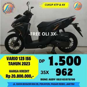 Jual bekas HONDA VARIO 125 ISS TAHUN 2023 BISA CASH, KREDIT ATAU TUKAR TAMBAH,lokasi di Pekayon
