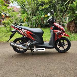 Jual bekas Honda Vario 125 techno tahun 2014 cash,lokasi di Pasar Kemis