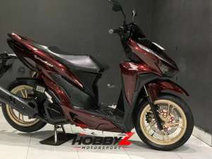 Jual bekas Honda vario 150 cbs 2020 modif hedon,km 18rb,istimewa ninja mantap,lokasi di Grogol Petamburan