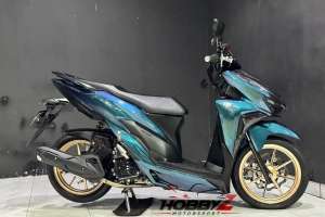 Jual bekas Honda vario 150 cbs modif ninja hedon 2021,km 20rb,istimewa mewah,lokasi di Tanah Abang