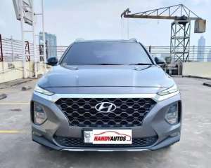 Jual bekas Hyundai Santa Fe XG Diesel Tahun 2018 Automatic Abu abu Metalik,lokasi di 