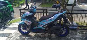 Jual bekas Jual aerox old LED 155 tahun 2019 surat2 lengkap,lokasi di Cikupa