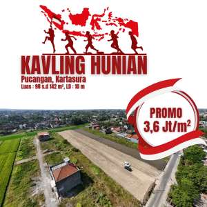Kavling Hunian Pucangan Kartasura Promo Merdeka lokasi di Kartasura, tersedia melalui melalui situs Olx