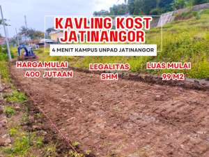 Kavling Kostan Kawasan Jatinangor Cocok Untuk Investasi lokasi di Jatinangor, tersedia melalui melalui situs Olx