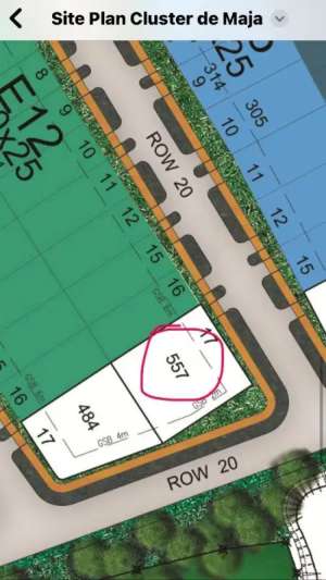 kavling mewah siap babgun di Bsd De Park De Maja lokasi di Bumi Serpong Damai, tersedia melalui melalui situs Olx