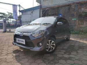 Jual bekas KM Rendah Toyota Agya 1.2 G Bensin-AT 2018 Abu,lokasi di 