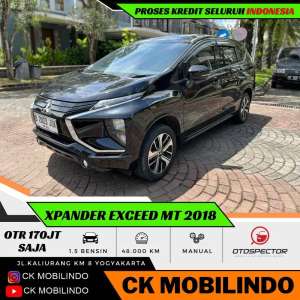 Jual bekas Km48rb Xpander Exceed Manual 2018 ORISINIL Kredit Murah,lokasi di 