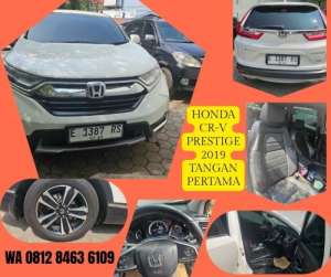 Jual bekas Mobil Bekas Honda Crv 1.5 C Prestige Cvt Ckd 2019Mobil Bekas Berkualitas Kandanghaur - Indramayu,lokasi di Bongas