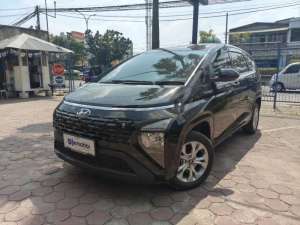Jual bekas Like New TDP 11JT Hyundai Stargazer 1.5 Active Bensin-AT 2023 Hitam,lokasi di 