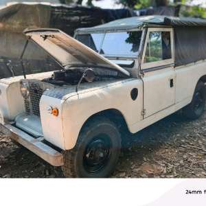 Jual bekas Mobil Landrover Long Canvas Th 69 Juling, Surat Kumplit,lokasi di Bekasi