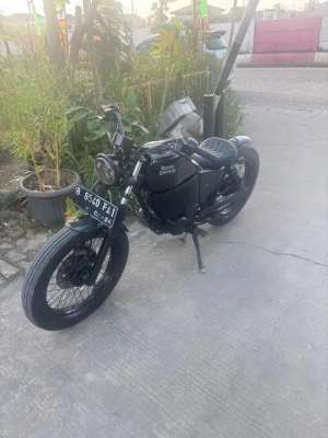 Jual bekas Motor custom jap style megapro,lokasi di Cilandak