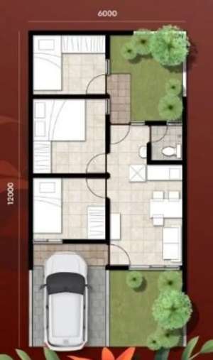 Mutiara Columbus Tipe Pianta lokasi di Mustika Jaya, tersedia melalui melalui situs Olx