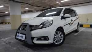 Jual bekas Pajak Panjang Honda Mobilio 1.5 E Bensin-AT 2016 Putih,lokasi di 