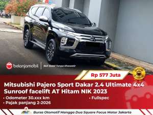 Jual bekas PAJAK PANJANGMitsubishi Pajero Sport Dakar 2023 2024,lokasi di 