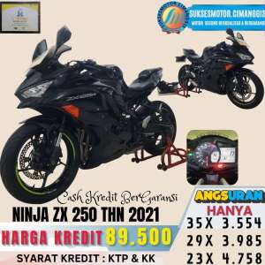 Jual bekas PROMO NINJA ZX 250 FREE BBN KTP DKI FREE PROGRESIF KE 2 KLIK PROFIL,lokasi di Pamulang
