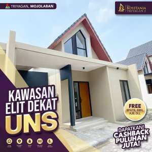 PROMO PANCASILA DI KAWASAN EKSKLUSIF TIMUR KAMPUS UNS lokasi di Rangkui, tersedia melalui melalui situs Olx